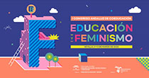 Cartel del congreso sobre Educación y Feminismo