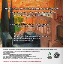 “Acercamiento al paisaje con Carlos Jiménez Martín”. Mañanas Culturales en la Fundación Pública Andaluza Rodriguez-Acosta