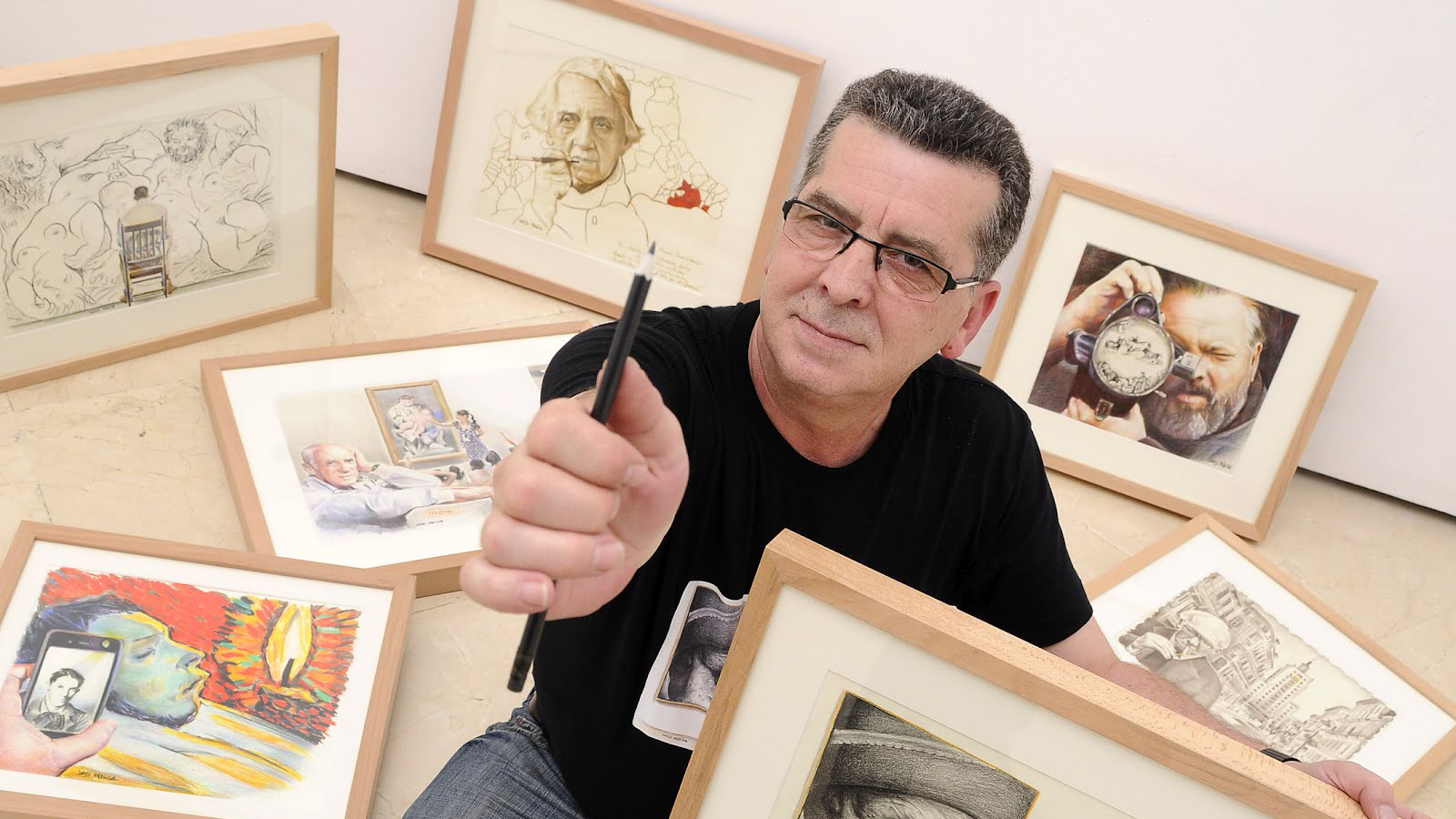 Exposición temporal "David Padilla, mirada y modernidad" en el Museo de Jaén