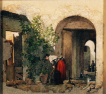 El Patio de los Romero de Torres en la Fiesta de los Patios Cordobeses en el Museo de Bellas Artes de Córdoba