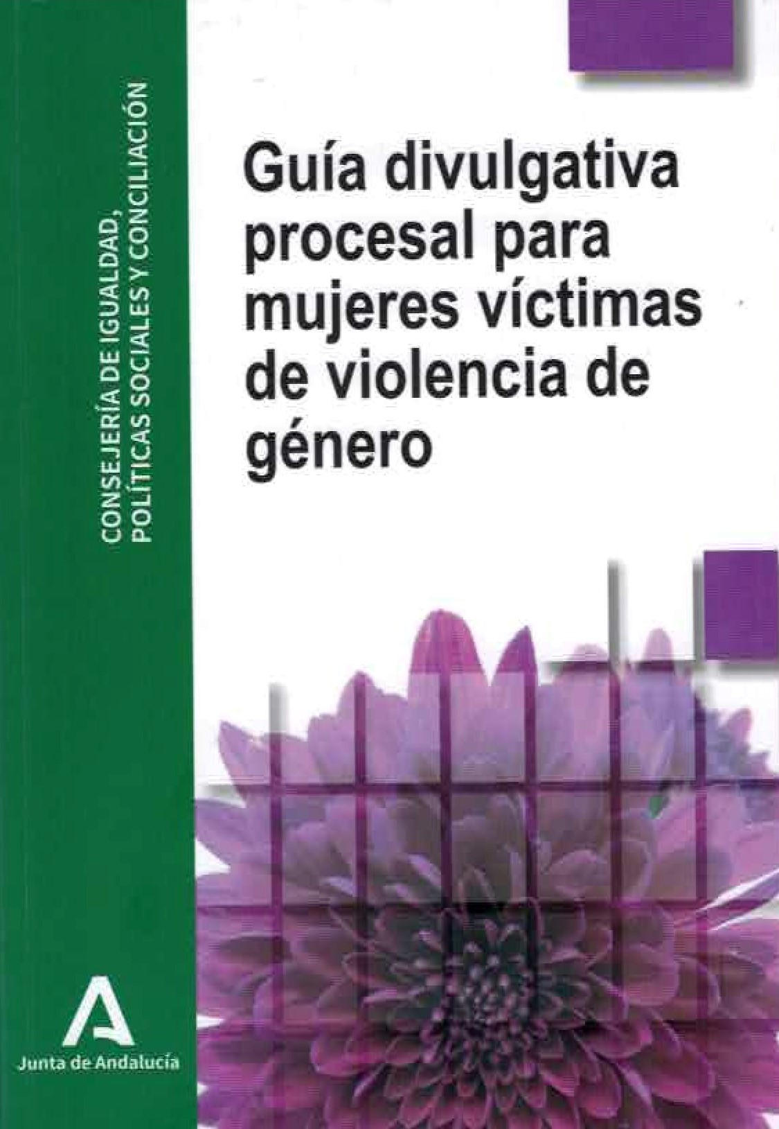 Guía divulgativa procesal para Mujeres víctimas de violencia de género portada