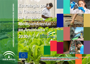 Portada de la Estrategia para la Generación de Empleo Medioambiental en Andalucía 2030