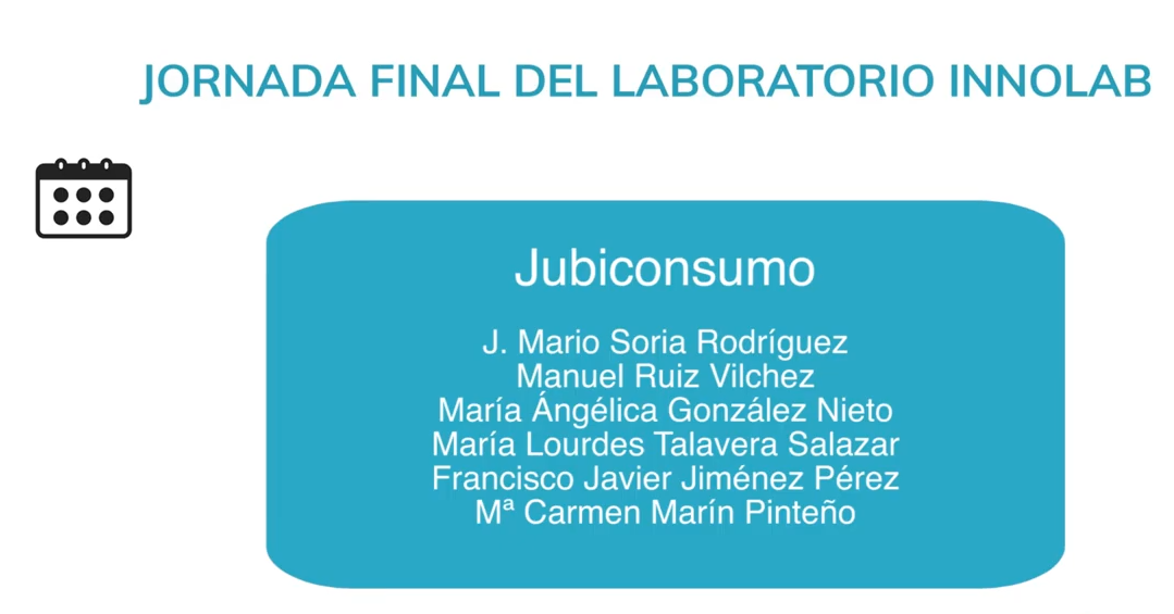 Jornada final del laboratorio Innolab - Jubiconsumo