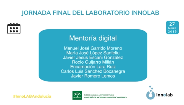 Jornada final del laboratorio Innolab - Mentoria