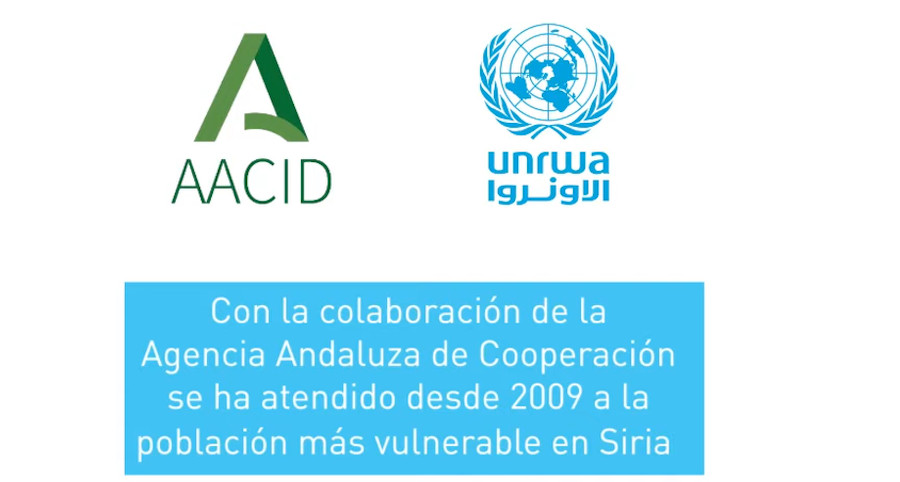 Salud, AACID y UNRWA