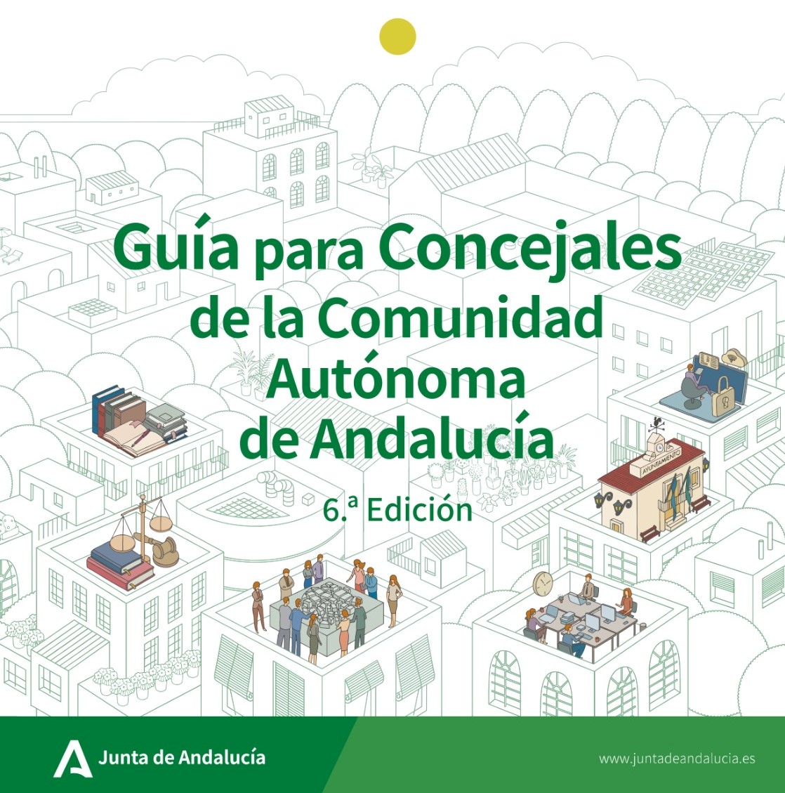 Portada de la Guía del Concejal de la CC.AA. de Andalucía 6ª Edición