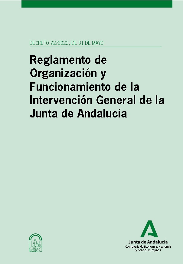 Reglamento de Organización y Funcionamiento de la Intervención General de la Junta de Andalucía