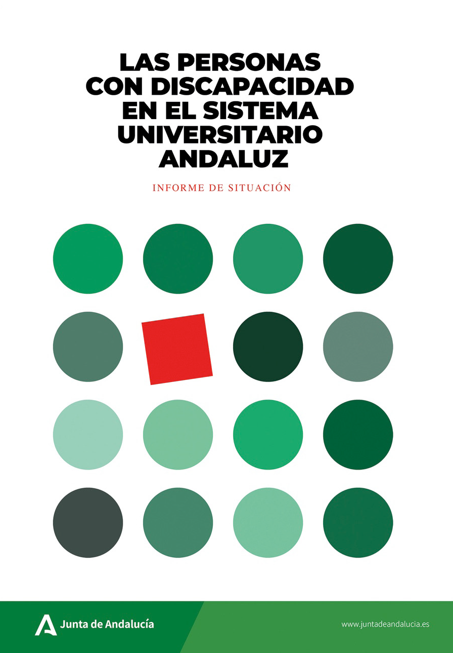 Portada Estudio sobre la situación de las personas con discapacidad en el Sistema Universitario Andaluz