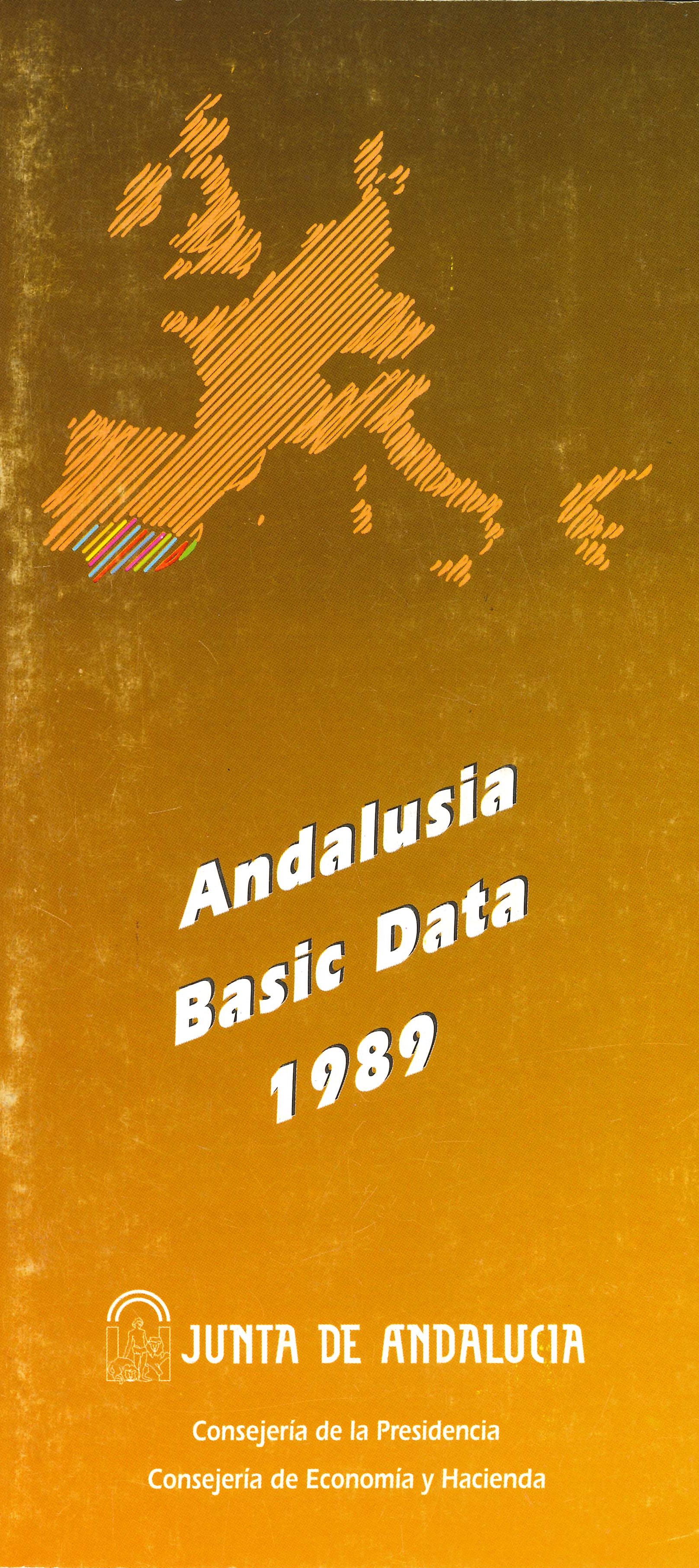 Imagen representativa de la publicación Andalusia: basic data 1989