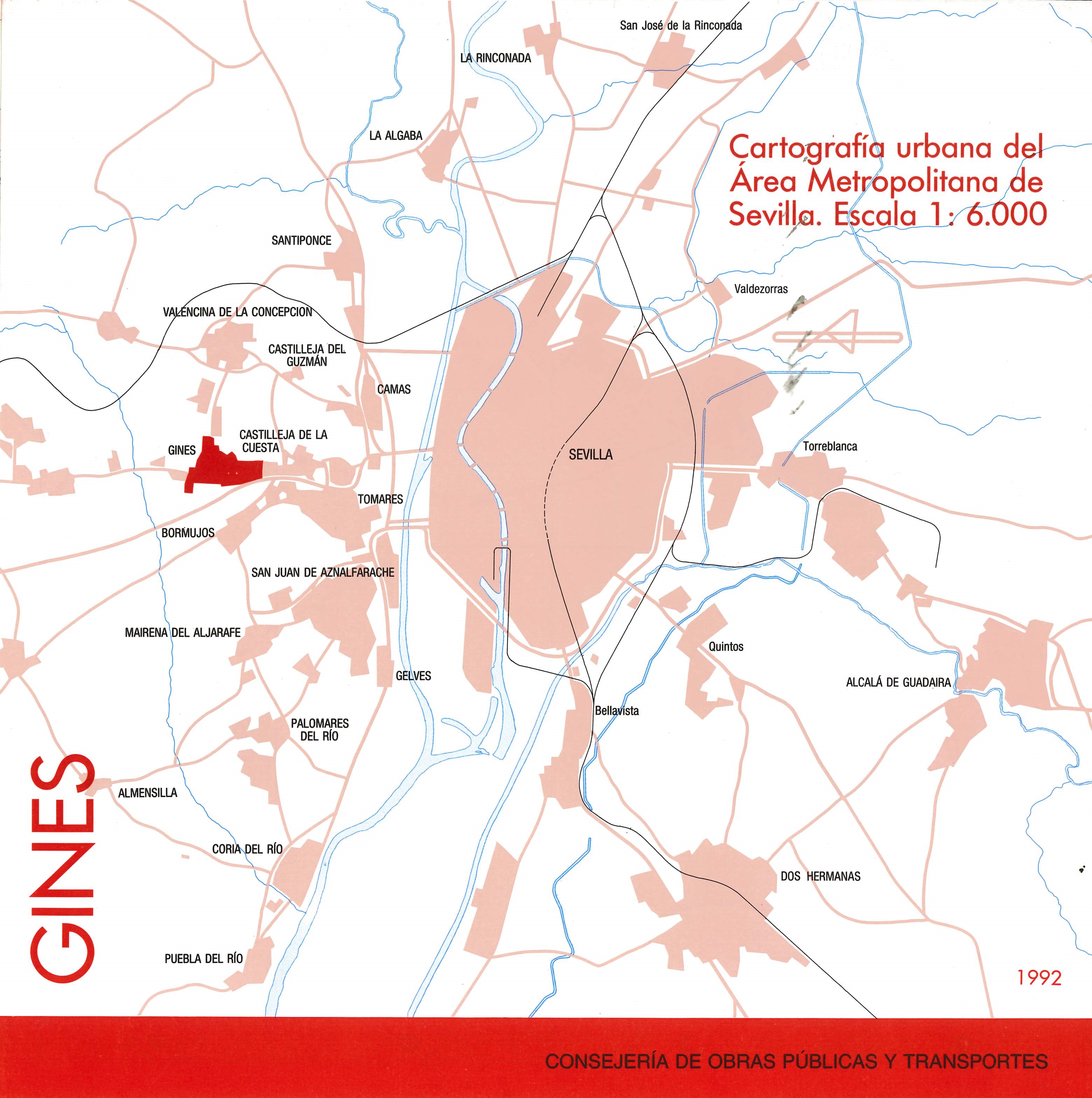 Imagen representativa del mapa Gines [1:6.000]