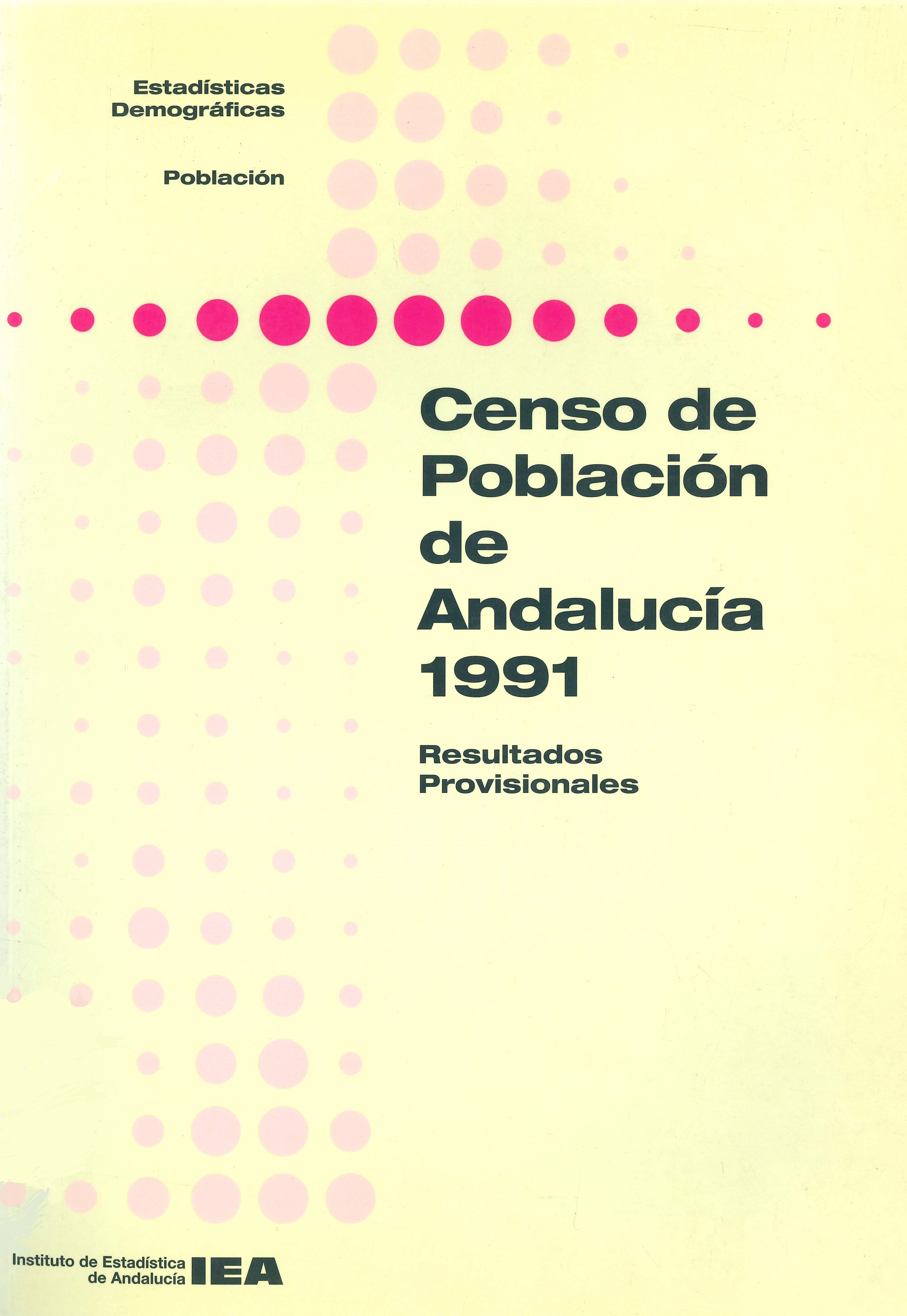 Censo_población_Andalucía_1991_resultados_provisionales