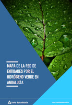 Mapa de la red de entidades por el hidrógeno verde en Andalucía