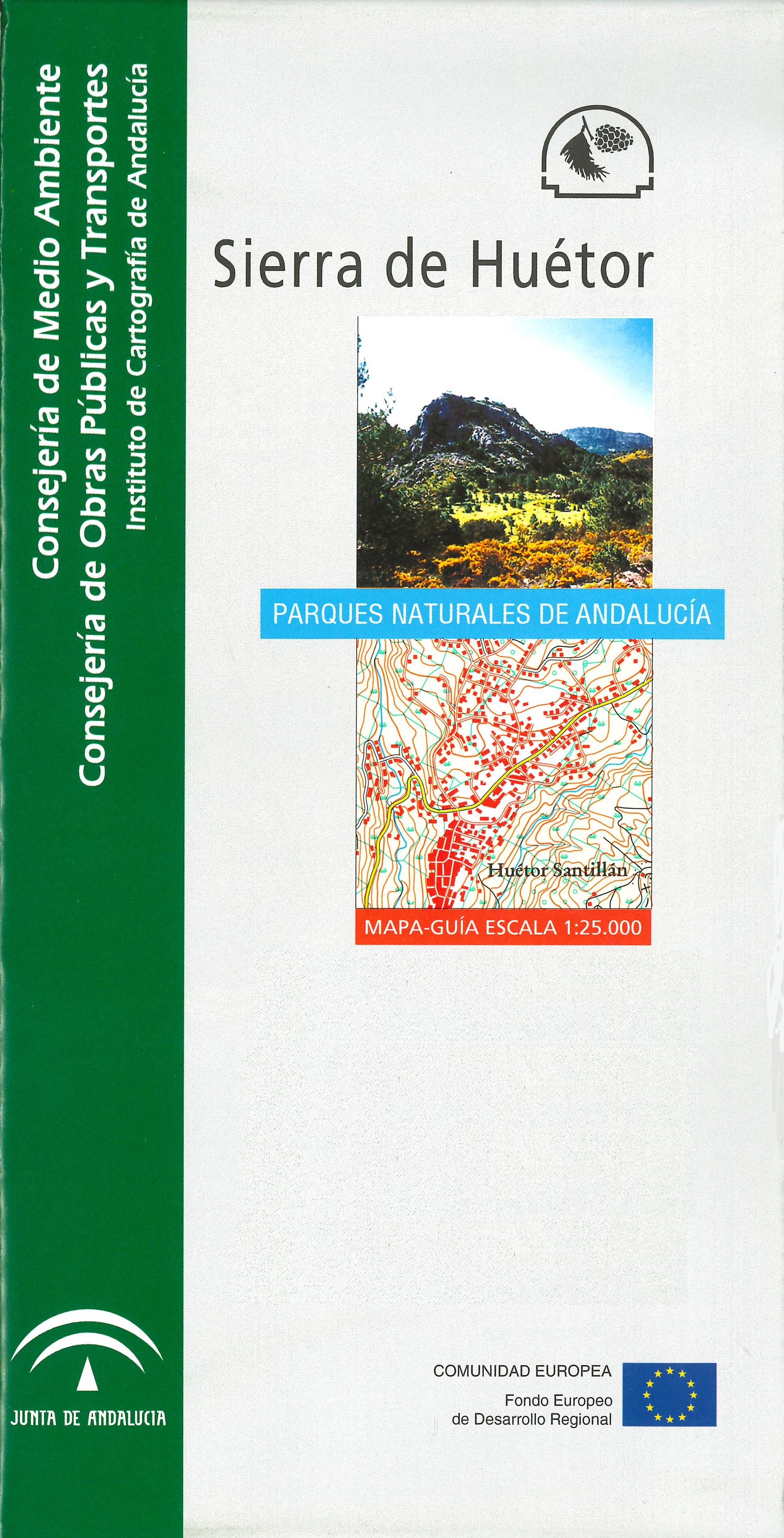 Sierra_Huétor_mapa_guía_escala_1:25.000_2003