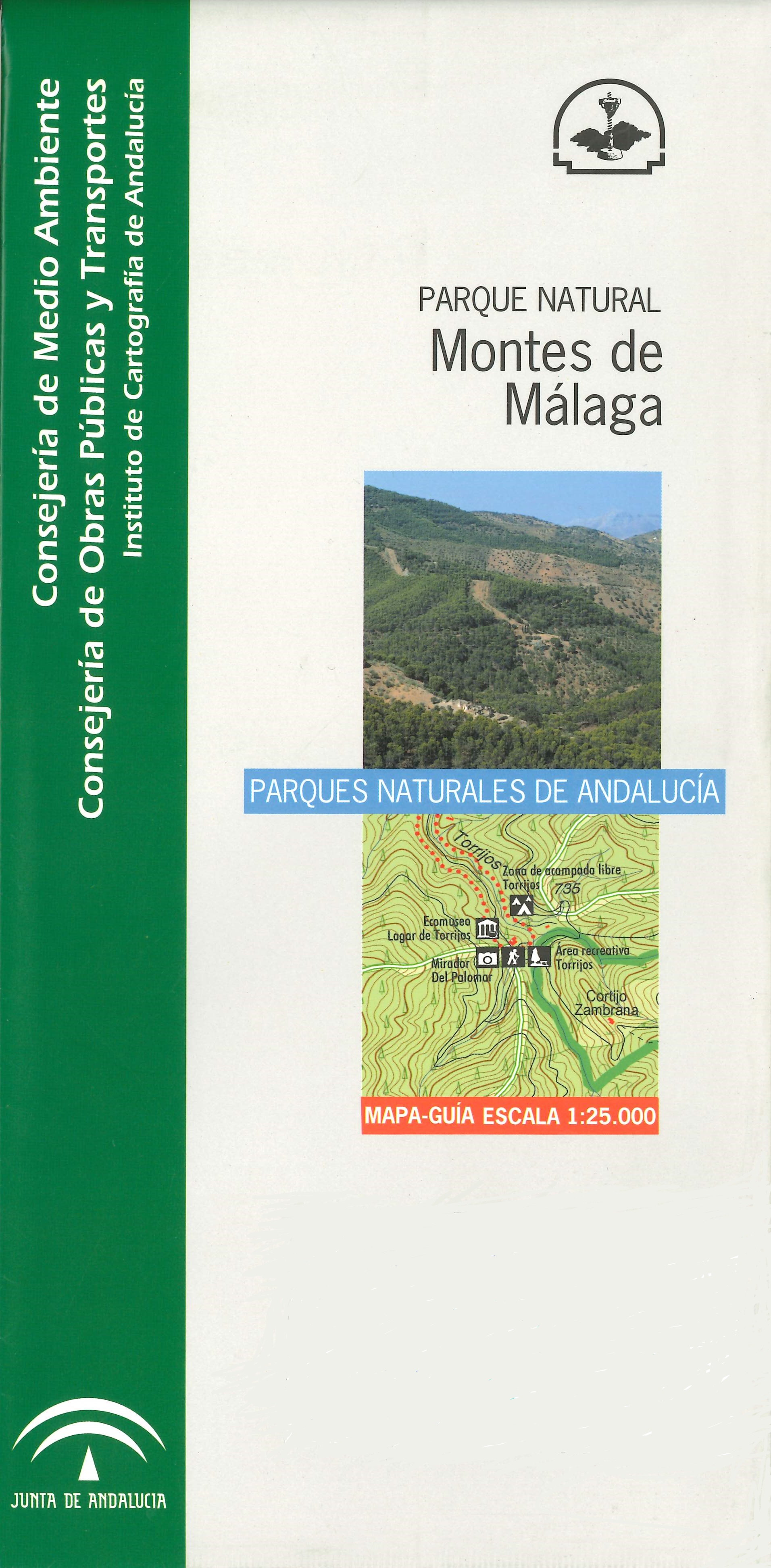 Montes_Málaga_mapa_guía_escala_1:25.000_2005