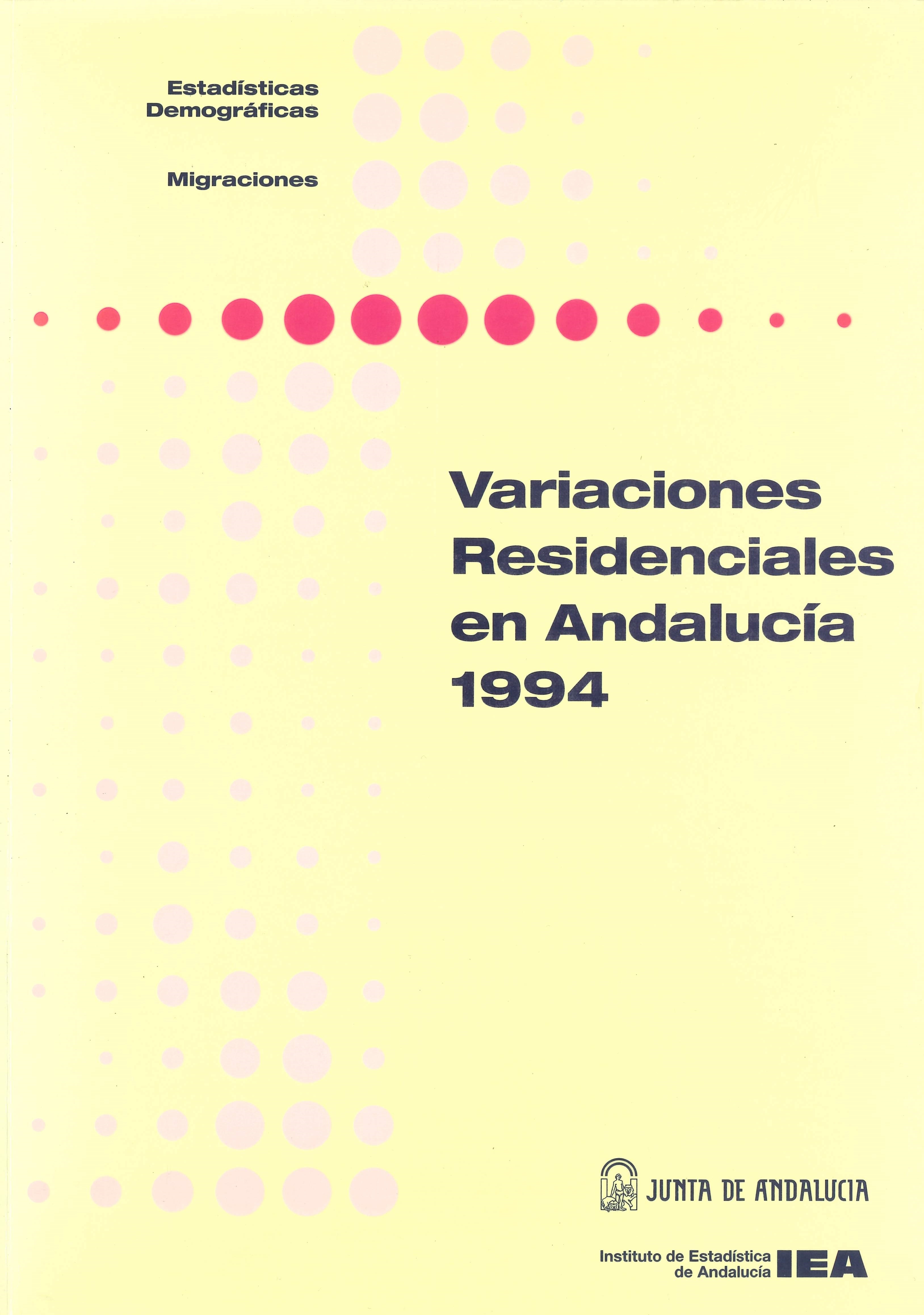 Imagen representativa de Variaciones residenciales en Andalucía 1994