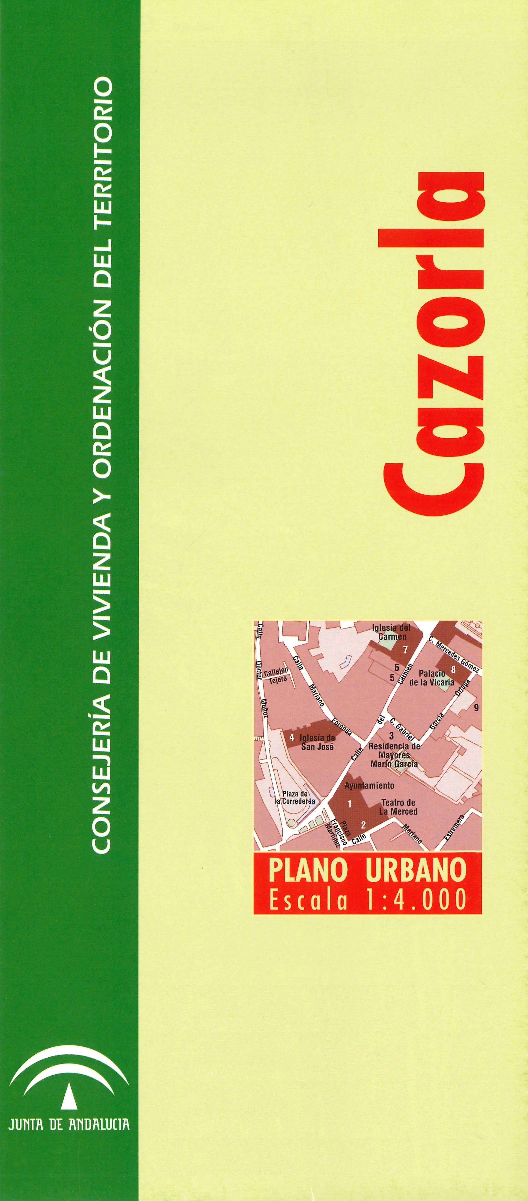 Cazorla_plano_urbano_escala_1:4.000_2008