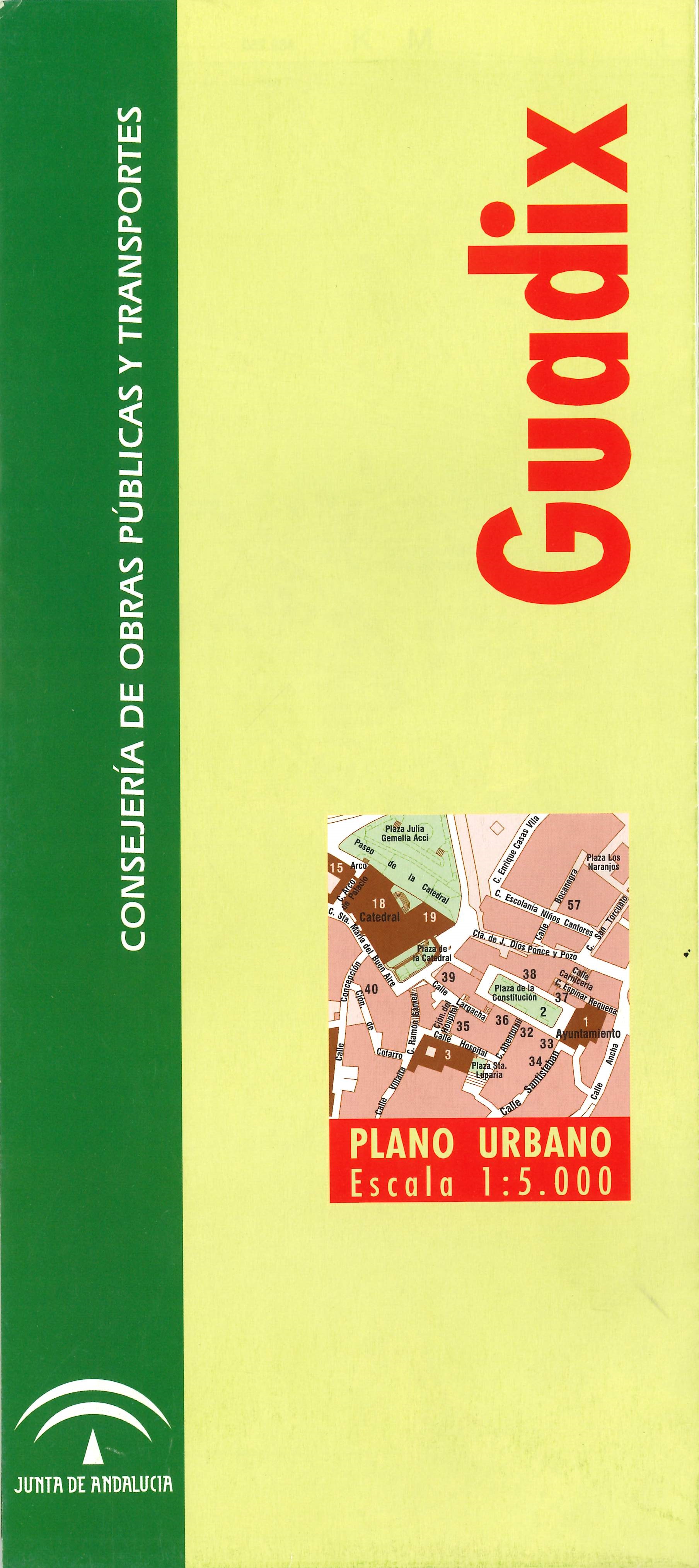 Guadix_plano_urbano_escala_1:5.000_2005