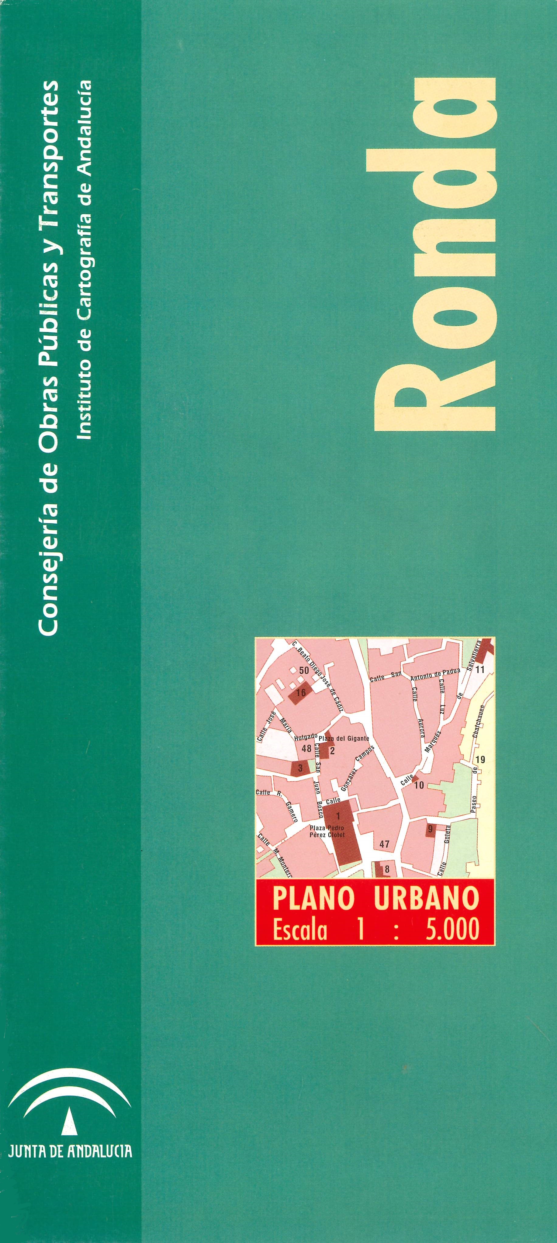 Ronda_plano_urbano_escala_1:5.000_1999