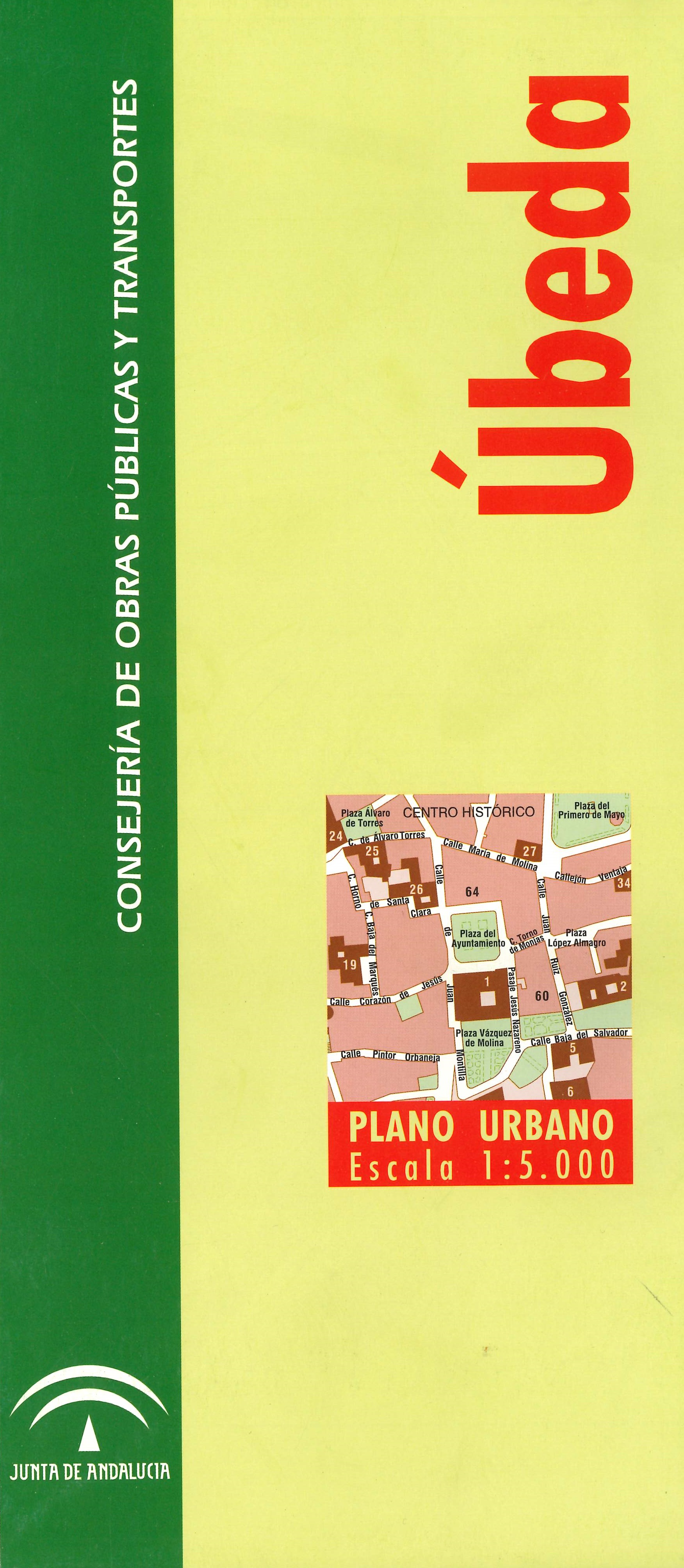 Úbeda_plano_urbano_escala_1:5.000_2005