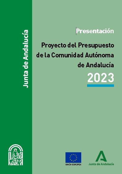 Presentación Proyecto del Presupuesto de la Comunidad Autónoma de Andalucía 2023