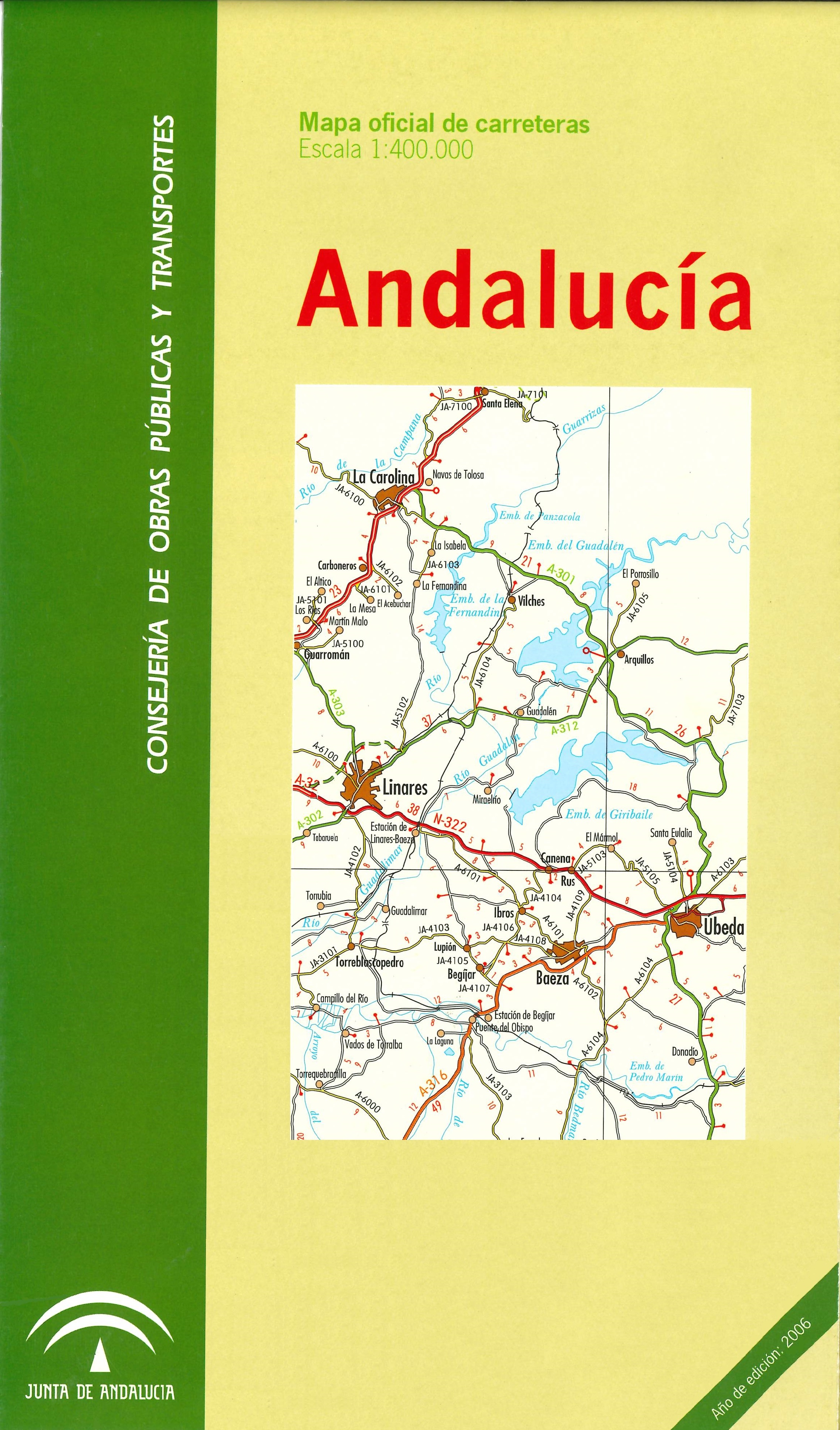 Mapa_oficial_carreteras_Andalucía_escala_1:400.000_2006