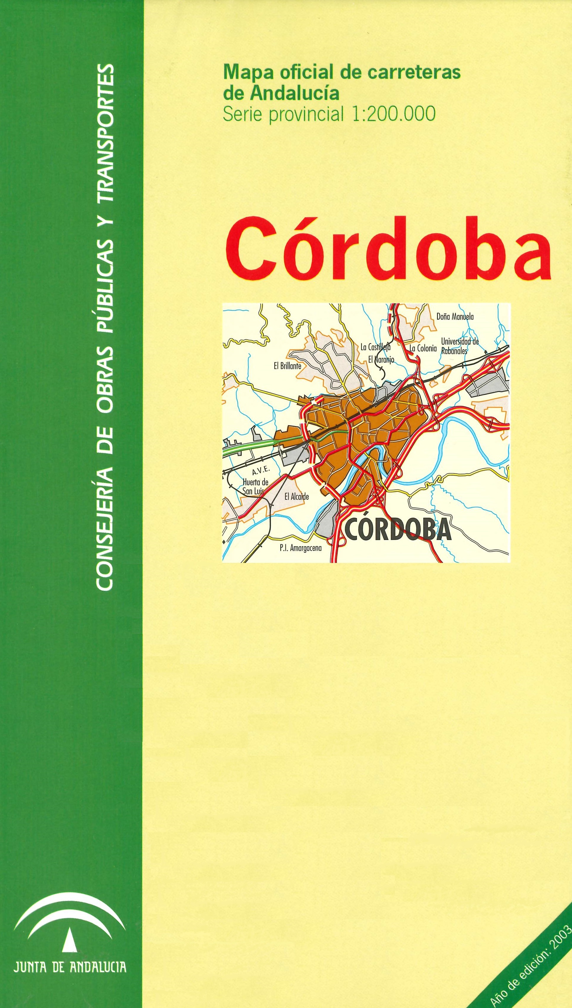 Mapa_oficial_carreteras_Andalucía_Córdoba_serie_provincial_escala_1:200.000_2003