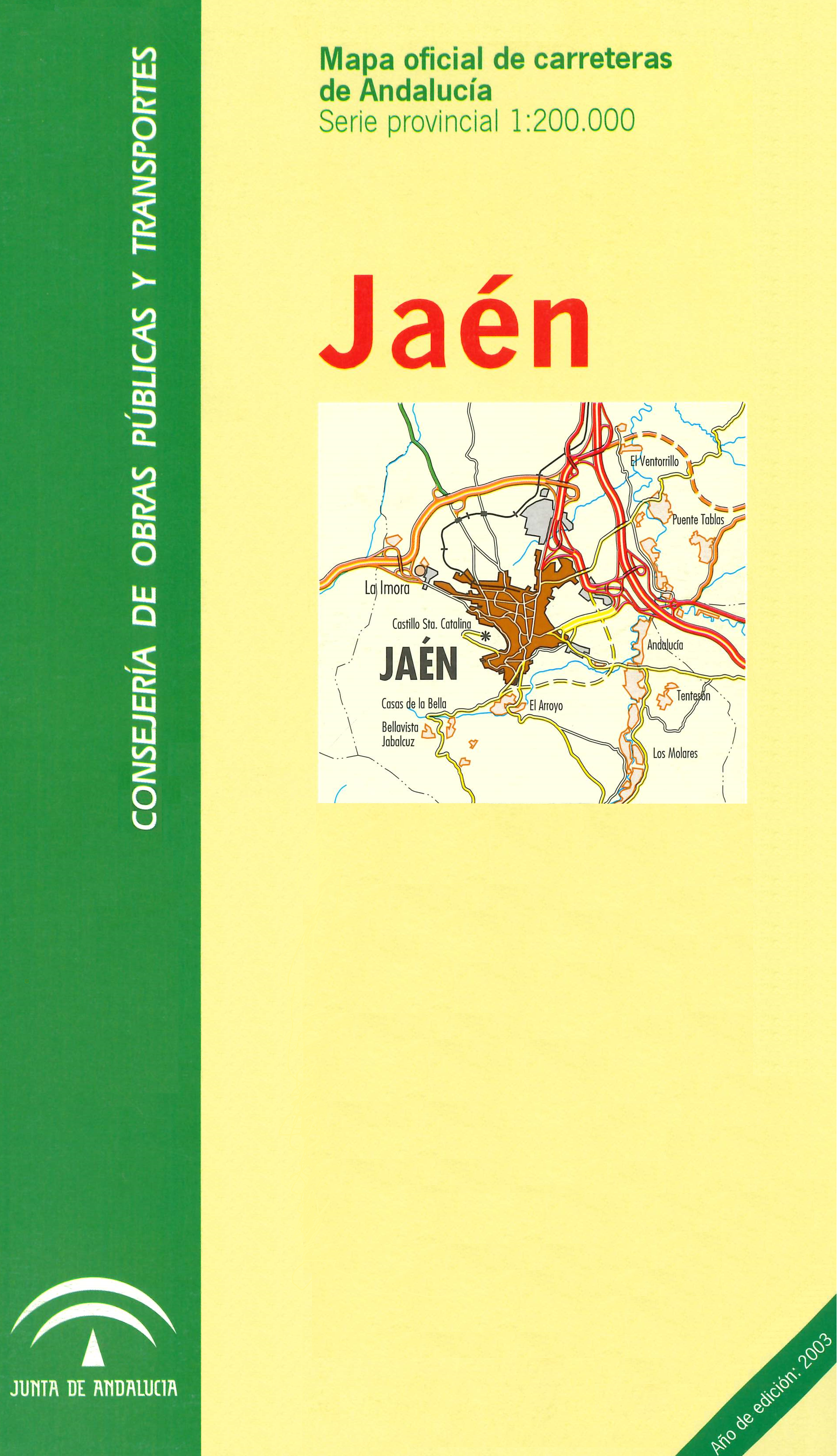 Mapa_oficial_carreteras_Andalucía_Jaén_serie_provincial_escala_1:200.000_2003 