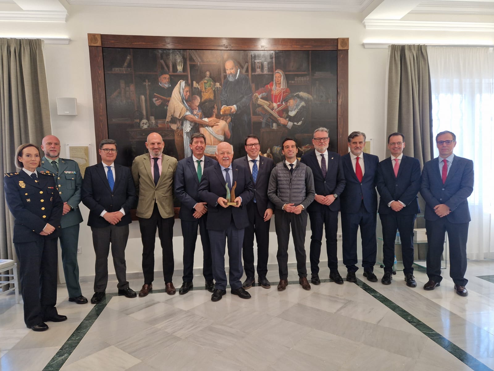 El presidente y la secretaria general del CES de Andalucía participan en la entrega del Premio Nexus 2025-11-18 Premios Nexus