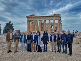 La candidatura de Itálica al Sello Europeo junto a Atenas y la villa Adriana de Roma avanza en su formulación como ‘Lugares de Adriano