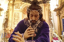 Técnicos del IAPH supervisan ‘in situ’ el estado de conservación de la talla devocional de ‘El Abuelo’ Técnicos del IAPH supervisan ‘in situ’ el estado de conservación de la talla devocional de ‘El Abuelo’