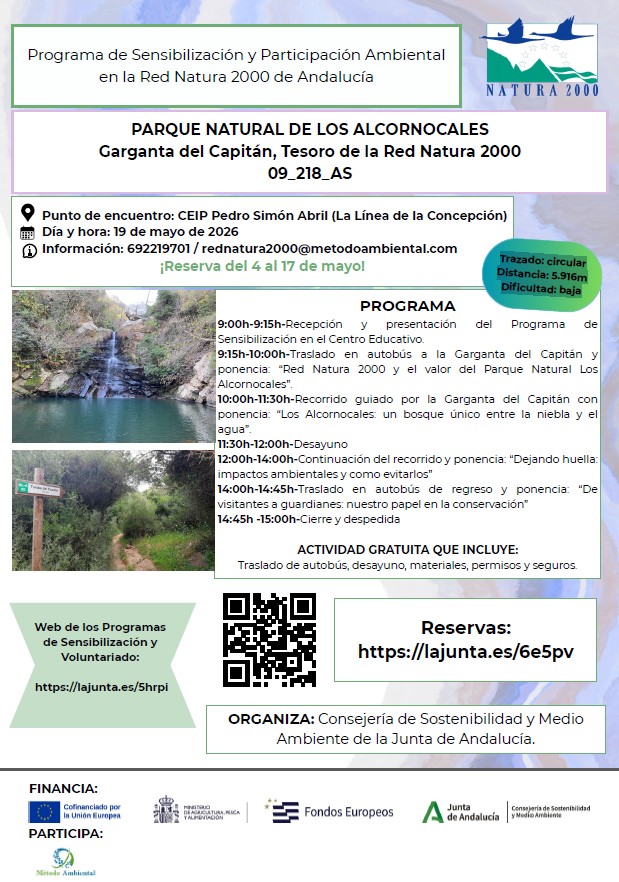 Garganta del Capitán, tesoro de la Red Natura 2000