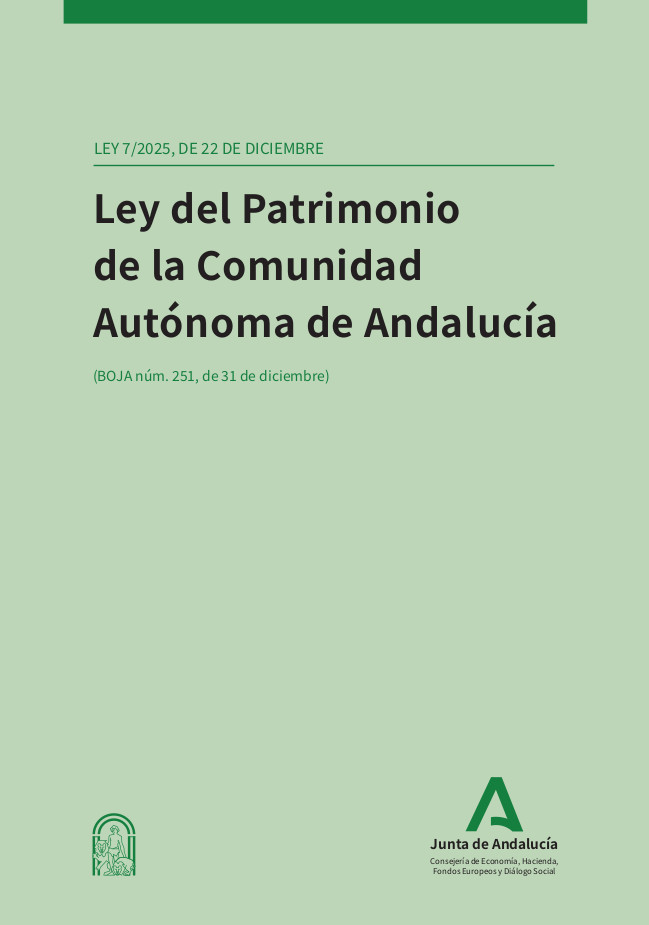 Ley del Patrimonio de la Comunidad Autónoma de Andalucía