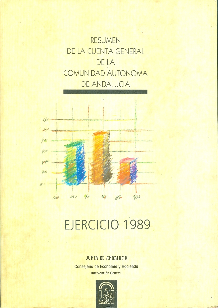 Resumen de la cuenta general de la Comunidad Autónoma de Andalucía ejercicio 1989