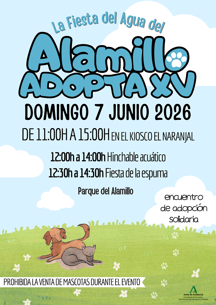 XV edición de 'Alamillo Adopta' con una fiesta del agua