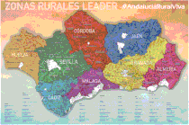 mapa web zonas rurales leader