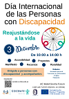 Cartel Dia 3 de Diciembre día Internacional personas con discapacidad