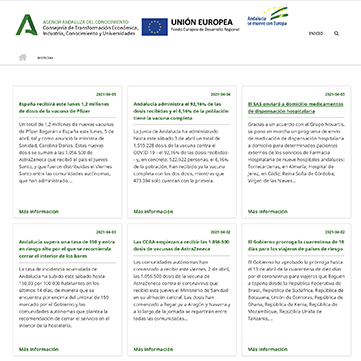 Detalle Web Plan Covid JdA