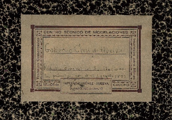 Fondo documental del Gobierno Civil de Huelva