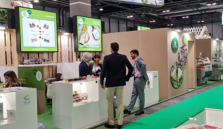 Stand junta andalucía organic food iberia 2023