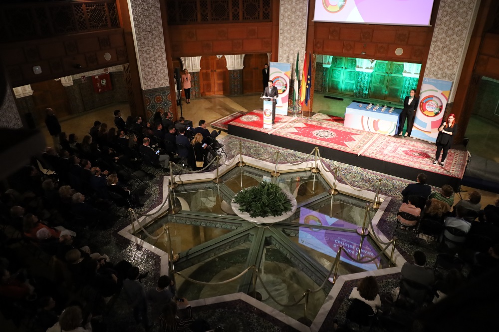 Foto de archivo de la gala de premios Andalucía Joven 2022.
