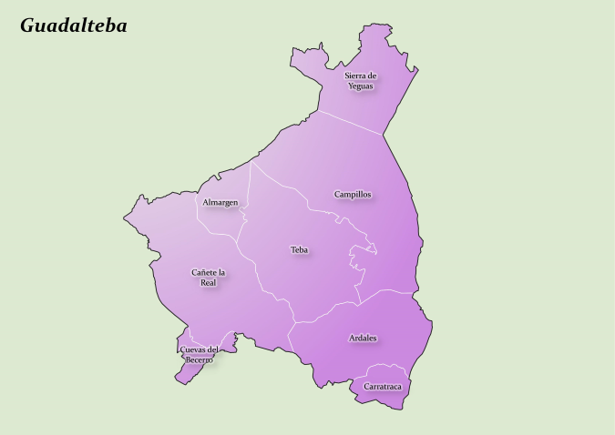 Mapa Guadalteba baja res