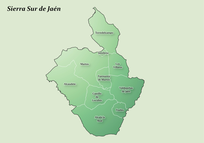 Mapa Sierra Sur de Jaén baja res