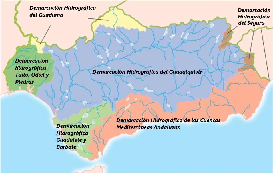 Demarcaciones Hidrograficas Andalucia