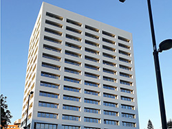 Fachada Edificio de la Aurora, Málaga