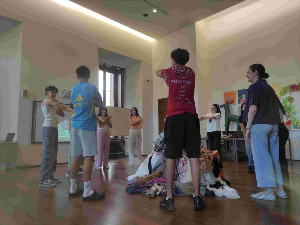 Taller 'Cómo llegar a la carne. Descubrirnos como ritual escénico'. María Fernández. Museo de Málaga